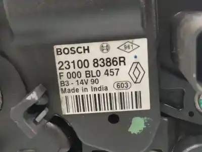 Автозапчастина б/у генератор для dacia logan ii ambiance посилання на oem iam 231008386r  