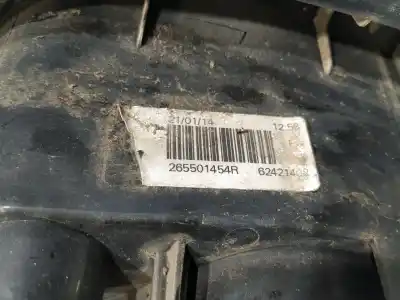 Pezzo di ricambio per auto di seconda mano luci posteriori destra per dacia logan ii ambiance riferimenti oem iam 265501454r  