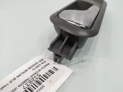 Автозапчастина б/у ліва задня внутрішня ручка для seat cordoba (6l2) 1.4 tdi посилання на oem iam 6l4839113j  