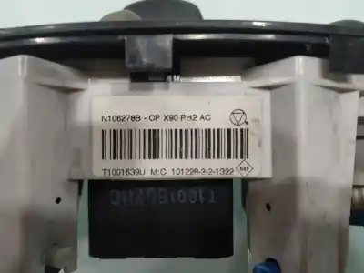 Second-hand car spare part climate control for dacia duster ambiance 4x2 oem iam references n106278b  