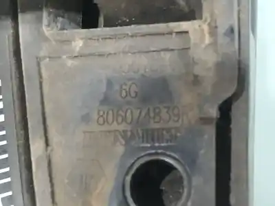 Second-hand car spare part exterior left front door handle for dacia duster ambiance 4x2 oem iam references 806074839r  