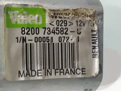 Second-hand car spare part rear windshield wiper motor for dacia duster ambiance 4x2 oem iam references 8200734582c  