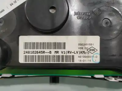 Second-hand car spare part dashboard for dacia logan ii ambiance oem iam references 248102645r  