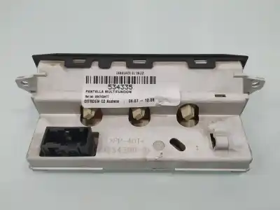 Tweedehands auto-onderdeel multifunctioneel display voor citroen c2 audace oem iam-referenties 9647409477  