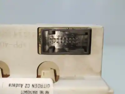 Peça sobressalente para automóvel em segunda mão display gps / multimídia por citroen c2 audace referências oem iam 9647409477