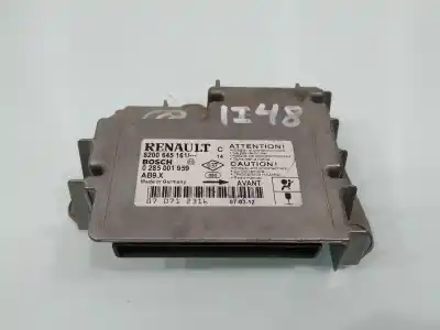 Second-hand car spare part airbag control unit for renault clio iii confort expression oem iam references 8200645161  