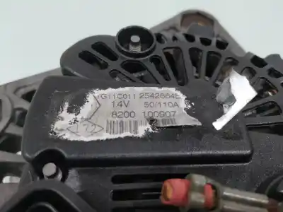 Second-hand car spare part alternator for renault master combi berlina 5p authentique oem iam references 8200100907  