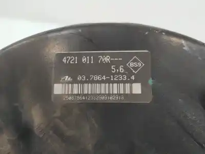 Second-hand car spare part Brake Servo for RENAULT CLIO III GRANDTOUR YAHOO OEM IAM references 472101170R  
