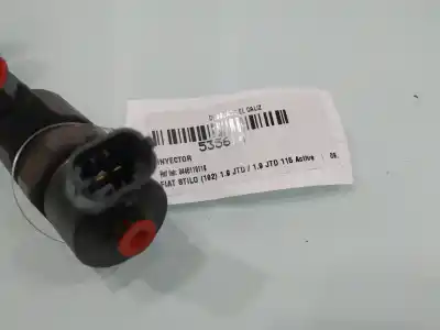 Second-hand car spare part injector for fiat stilo (192) 1.9 jtd / 1.9 jtd 115 active oem iam references 0445110119  