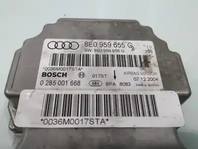 Second-hand car spare part airbag control unit for audi a4 b7 avant (8ed) 2.0 tdi 16v oem iam references 8e0959655g  