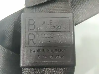 Автозапчастина б/у передній правий ремін безпеки для audi a4 b7 avant (8ed) 2.0 tdi 16v посилання на oem iam 8e0857706j  