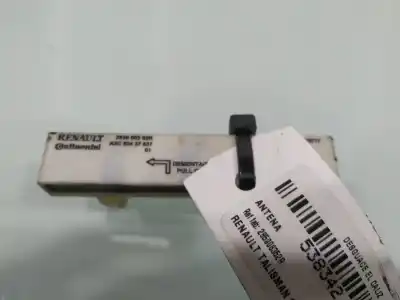 Second-hand car spare part ANTENNA for RENAULT TALISMAN GRANDTOUR Limited OEM IAM references 285906352R  