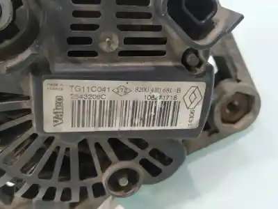 Peça sobressalente para automóvel em segunda mão alternador por renault scénic ii (jm0/1_) 1.5 dci (jm1f) referências oem iam 8200410681b  