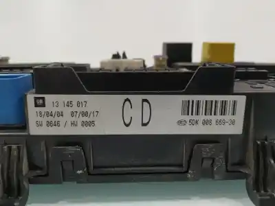Tweedehands auto-onderdeel RELAIS/ZEKERINGENKASTJE voor OPEL ASTRA H GTC H BERLINA Cosmo OEM IAM-referenties 13145017  