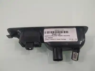Tweedehands auto-onderdeel bediening links achterruiten voor renault scenic iii grand privilege oem iam-referenties 829500004r  