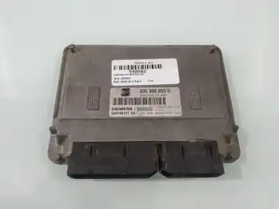 Second-hand car spare part ecu engine control for seat ibiza iii (6l1) 1.2 oem iam references 03e906033d  