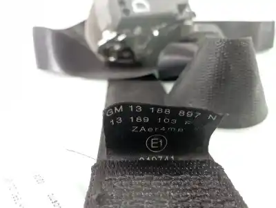 Second-hand car spare part front left seat belt for opel astra twin top enjoy oem iam references 13188897n  