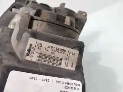 Pezzo di ricambio per auto di seconda mano faro anteriore destro per opel corsa c corsa c gasolina riferimenti oem iam 09114330  