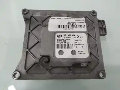 Pièce détachée automobile d'occasion calculateur moteur ecu pour opel astra twin top enjoy références oem iam 12992406xu  