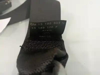 Second-hand car spare part REAR LEFT SEAT BELT for OPEL ASTRA TWIN TOP Enjoy OEM IAM references 13188893N  