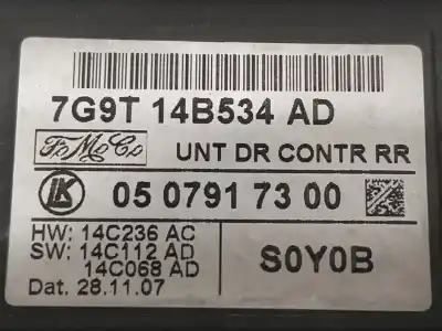 Pezzo di ricambio per auto di seconda mano modulo elettronico per ford mondeo ber. (ca2) limited edition riferimenti oem iam 7g9t14b534ad
