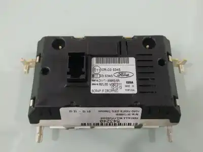 Second-hand car spare part multifunction display for ford fiesta cb1 1.25 16v cat oem iam references dn1t18b955ba  