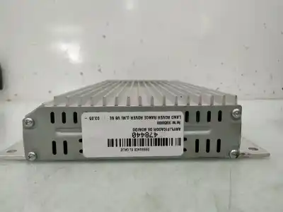 Peça sobressalente para automóvel em segunda mão amplificador de som por lander range rover (lm) v8 se referências oem iam xqk500060  