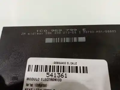 Second-hand car spare part electronic module for seat leon (1m1) 1.9 tdi oem iam references 1c0959799e