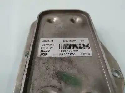 Peça sobressalente para automóvel em segunda mão radiador de óleo do motor por opel astra twin top enjoy referências oem iam 55355603  