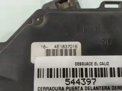 Автозапчастина б/у замок передній праві двері для audi a3 (8p) 2.0 tdi ambiente посилання на oem iam 4e1837016  