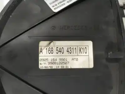 Автозапчастина б/у панель інструментів для mercedes-benz clase a w168 170 cdi 168.008 посилання на oem iam a1685404311  
