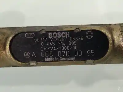 Автозапчасти б/у рампа инжектора за mercedes-benz clase a w168 170 cdi 168.008 ссылки oem iam a6680700095  