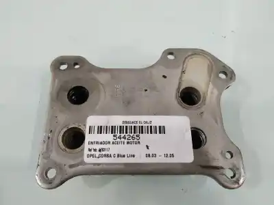 Автозапчасти б/у охладитель моторного масла за opel corsa c corsa c gasolina ссылки oem iam 1783117   Автозапчасти б/у охладитель моторного масла за opel corsa c corsa c gasolina ссылки oem iam 1783117