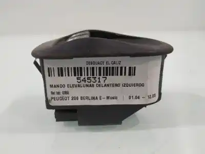 Автозапчастина б/у передні вікний вмикач для peugeot 206 fastback (2a/c) 1.4 i посилання на oem iam 0055   Автозапчастина б/у передні вікний вмикач для peugeot 206 fastback (2a/c) 1.4 i посилання на oem iam 0055