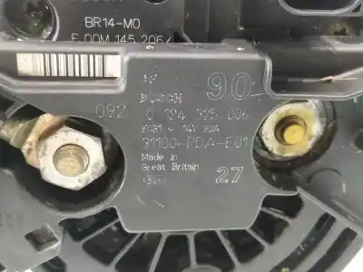 Автозапчастина б/у генератор для honda accord berlina (cg7-9/ch1-7) 1.8i ls (cg8) посилання на oem iam 31100pdae01  