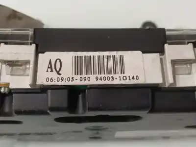 Peça sobressalente para automóvel em segunda mão quadrante por kia rio 1.4 cat 109 cv / 80 kw referências oem iam 940031g140  