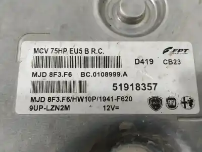 Peça sobressalente para automóvel em segunda mão centralina de motor uce por peugeot bipper básico referências oem iam 51918357  