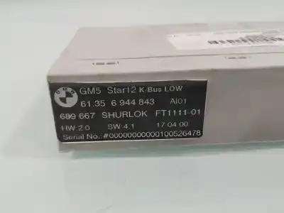 Second-hand car spare part electronic module for bmw serie 3 berlina (e90) 320d oem iam references 61356944843  