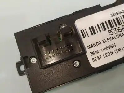 Second-hand car spare part left front power window switch for seat leon (1m1) signo oem iam references 1j4959857b  