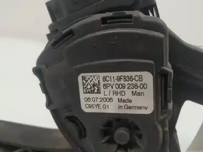 Second-hand car spare part accelerator pedal for ford transit caja cerrada. corta (fy) (2000 =>) ft 280 2.0 fresh-line oem iam references 6c119f836cb  