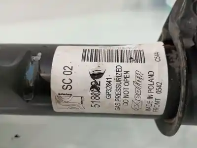 Peça sobressalente para automóvel em segunda mão amortecedor dianteiro direito por peugeot bipper básico referências oem iam   