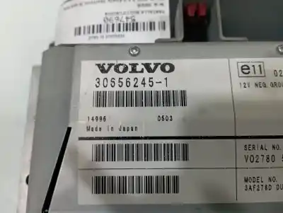 Peça sobressalente para automóvel em segunda mão display gps / multimídia por volvo xc90 2.4 diesel cat referências oem iam 30656245