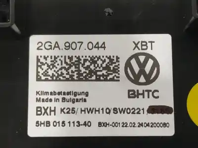 Peça sobressalente para automóvel em segunda mão Comando De Sofagem (chauffage / Ar Condicionado) por VOLKSWAGEN TROC D11 RLINE Referências OEM IAM 2GA907044  