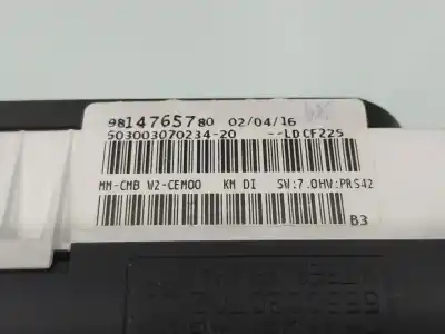 Peça sobressalente para automóvel em segunda mão quadrante por peugeot 508 access referências oem iam 9814039880  