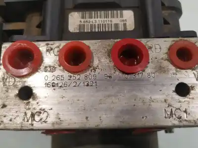 Peça sobressalente para automóvel em segunda mão abs por peugeot 508 access referências oem iam 9677031780  