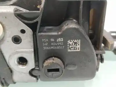 Second-hand car spare part rear right door lock for peugeot 508 access oem iam references 006263  