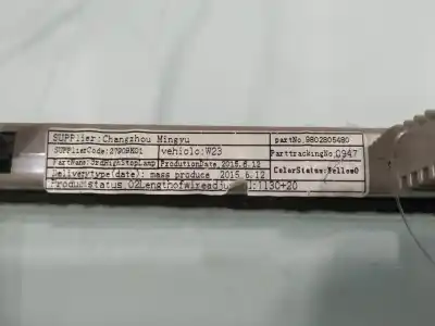 Peça sobressalente para automóvel em segunda mão farolim de travão central por peugeot 508 access referências oem iam 9802805480  
