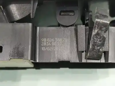 Peça sobressalente para automóvel em segunda mão botão / interruptor elevador vidro dianteiro direito por peugeot 508 access referências oem iam 98026388zd  