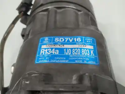 Автозапчасти б/у компрессор кондиционера воздуха за seat leon (1m1) signo ссылки oem iam 1j0820803k  