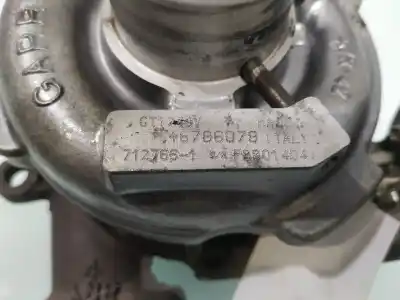 Peça sobressalente para automóvel em segunda mão turbocompresor por fiat stilo (192) 1.9 jtd / 1.9 jtd 115 active referências oem iam 46786078  